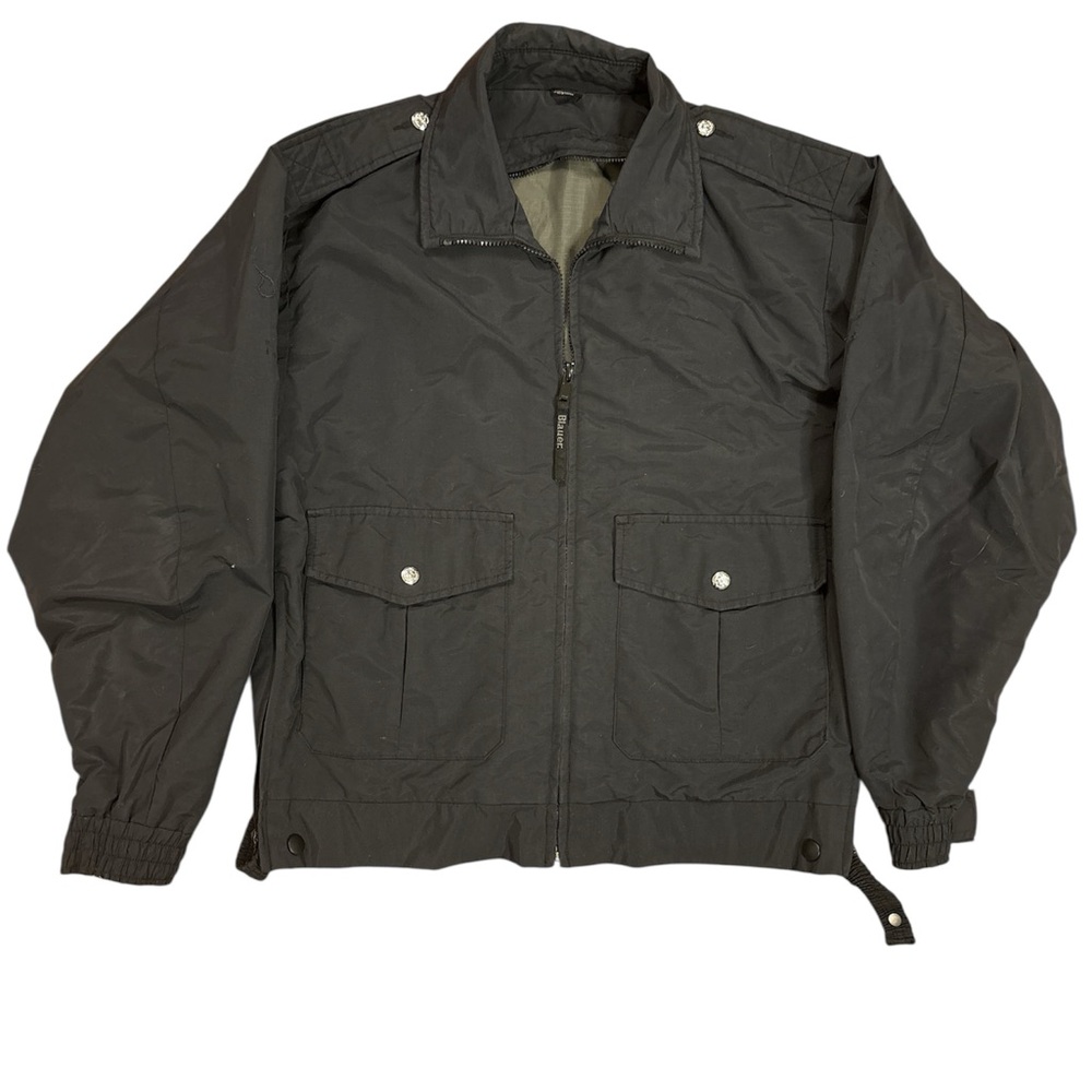 Men's Tactical Duty Bomber Jacket, Navy Size Medium